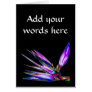 Bird of Paradise Flower (Colored Foil Effect) Card