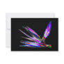 Bird of Paradise Flower (Colored Foil Effect) Personalized Invites