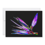 Bird of Paradise Flower (Colored Foil Effect) Custom Invite