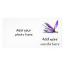 Bird of Paradise Flower (Colored Foil Effect) Customized Photo Card