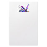 Bird of Paradise Flower (Colored Foil Effect) Customized Stationery