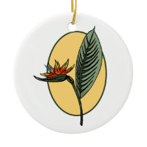 Bird of Paradise ornaments