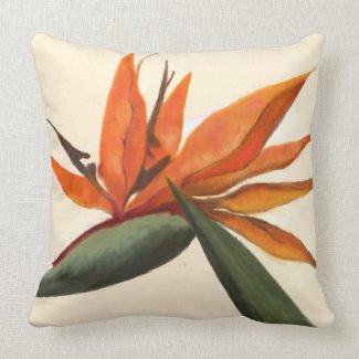 Bird of Paradise Pillow