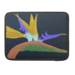 Bird Of Paradise Rickshaw MacBook Flap Sleeve Macbook Pro Sleeve