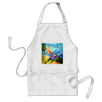 Bird-of-Paradise - Sanibel, Island Florida aprons by patsarts Bird-of-Paradise - Sanibel, Island Florida aprons