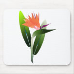 Bird of Paradise Silk Screen Mousepads