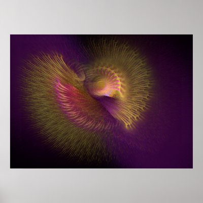 'Bird of Paradise Spiral' Print by SBricker