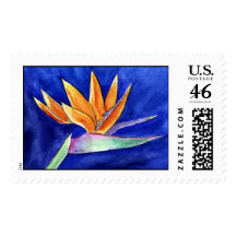 Bird of Paradise Stamp