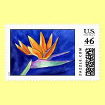 Bird of Paradise Stamp stamps