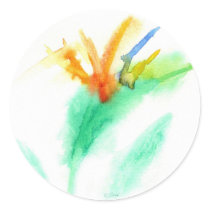 Bird of Paradise Sticker by DesignsbyLenila Bird of Paradise Sticker