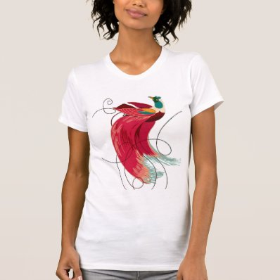 Bird of paradise tee shirt