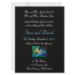 Bird of Paradise Wedding Invitation
