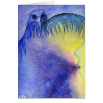 Bird of Pray cards by JenuArt Bird of Pray cards