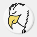 bird of pray fridge magnet