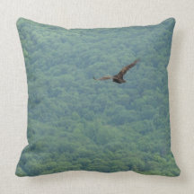Bird of Prey #3-inflight Throw Pillows