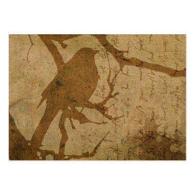 Bird on A Branch Business Card by angelandspot