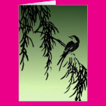 Bird on a Branch Card