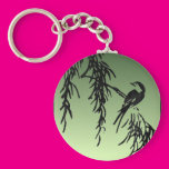 Bird on a Branch Key Chain
