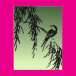 Bird on a Branch Postcard