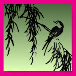 Bird on a Branch Poster
