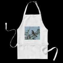 Bird On Branch 1 aprons by melhi_ Bird On Branch 1 aprons