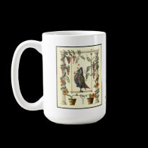 Bird on Swing 15 oz. Coffee Mug