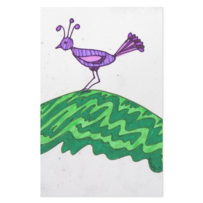 Bird on the Hill Customized Stationery by eelkat