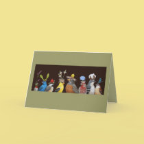 bird party card cards