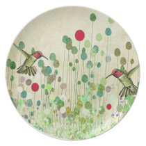 bird party plates