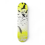 bird poo skateboard deck