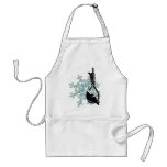 BIRD RESTING ON A NOOSE aprons