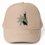 BIRD RESTING ON A NOOSE hats