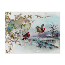 Bird Scene postcards