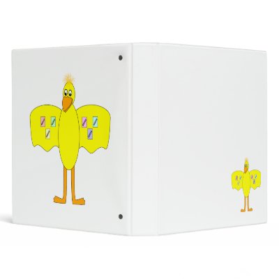 Bird Seed Dealer Vinyl Binders by mydeas