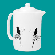Bird Silhouette teapots