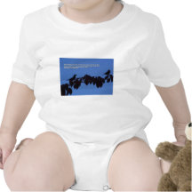Bird Silhouette Baby Creeper