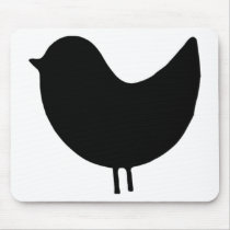Bird Silhouette Design! Mouse Pad