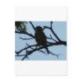 bird,silhouette postcard