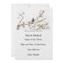 Bird Singing a Happy Song Custom Invites
