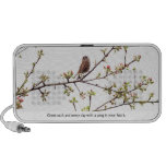 Bird Singing a Happy Song Travel Speaker