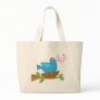 Bird Singing Tote Bag