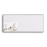 Bird Singing with Spring Flowers Envelope