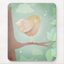 Bird song - mouse pad