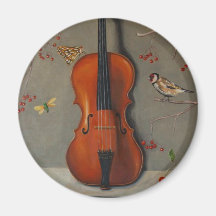 Bird Song Refrigerator Magnet