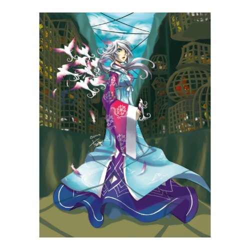 Bird Street Poster Print print
