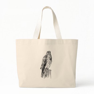 Bird / Swainson's Hawk Perched Bags by moxieann