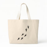 Bird - Tracks Tote Bags
