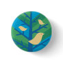 Bird Tree Mini Button