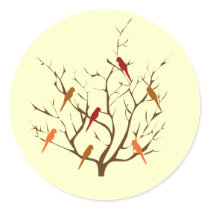 Bird Tree stickers by smallhandsdesigns Bird Tree stickers