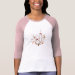 Ladies 3/4 Sleeve Raglan (Fitted)